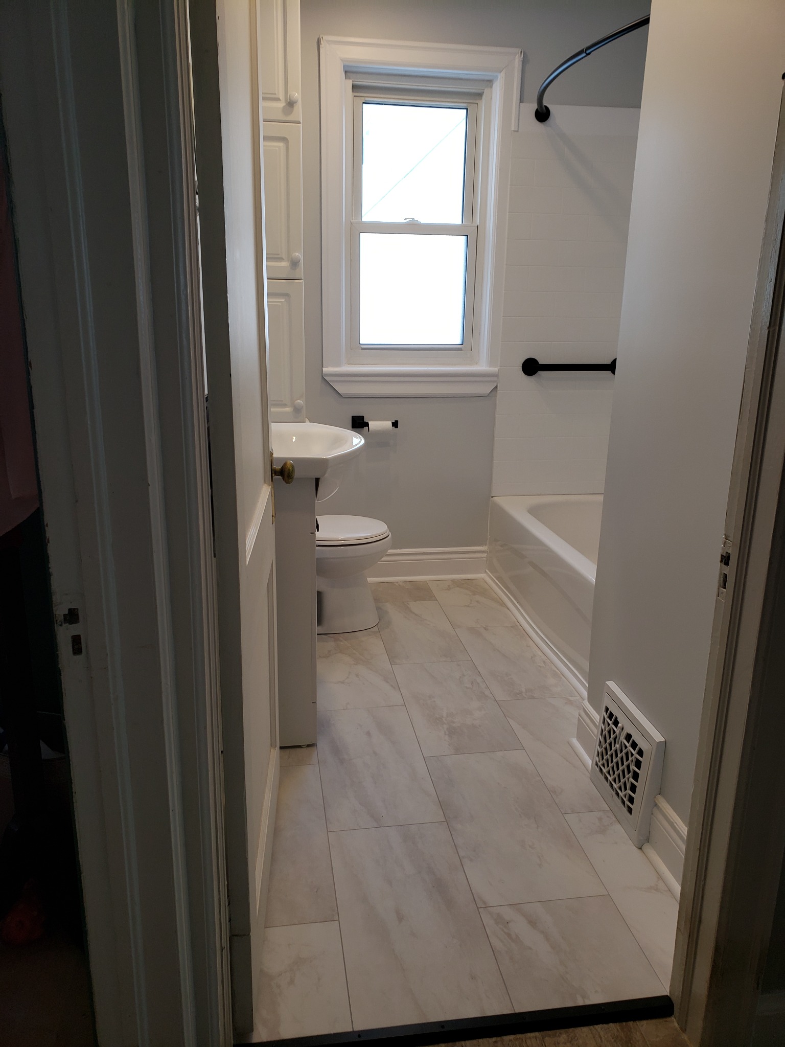 Bathroom renovation in Smiths Falls, Ontario