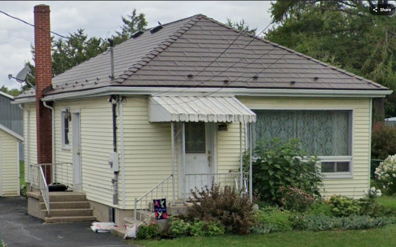 Front porch before renovation
